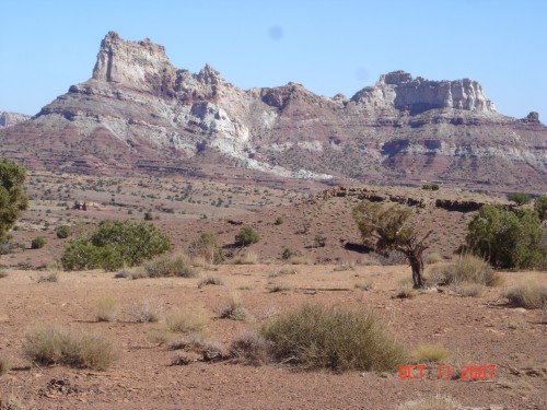 Temple Mountain is quite a sight.