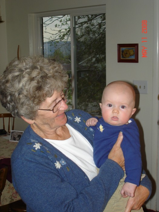 Happy Grandmother and Child!