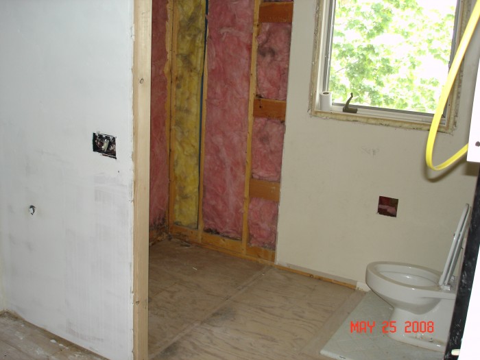 Our bathroom and shower.
