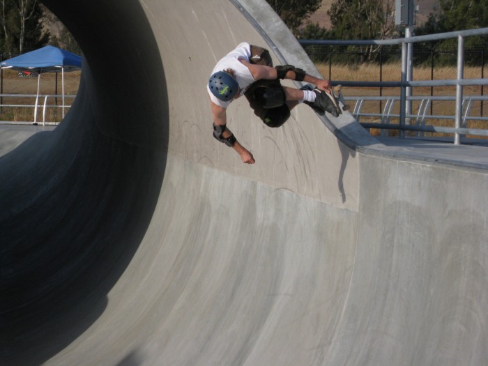 backside outta the full pipe