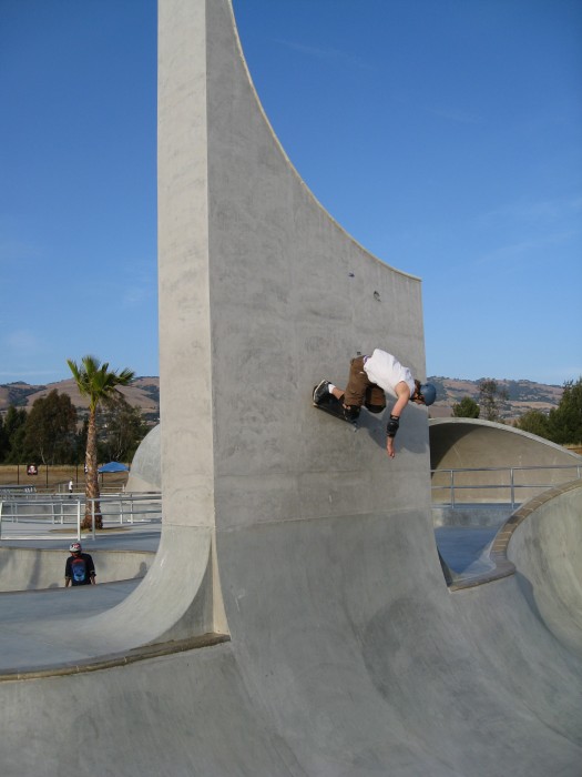 BS on the vert wall