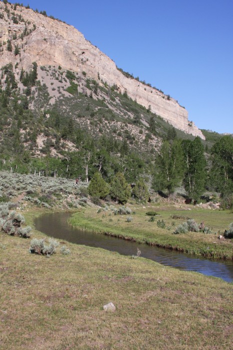 Here is picture of the irrigation canal that we camped next to.  (For Chris and Ada)