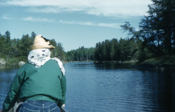 Cruising along on Gabbro Lake