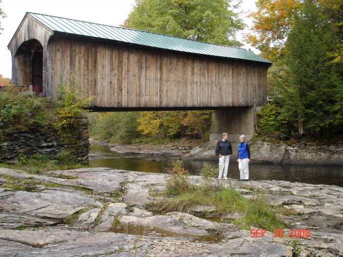 Lots of covered bridges.