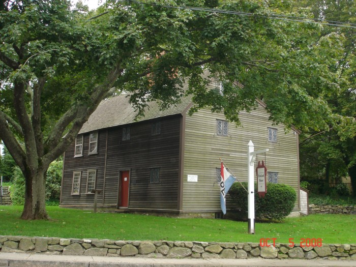 John Howland's son's house in Plymouth, where John spent his older years.