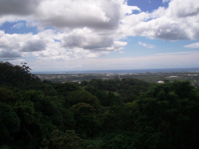 Looking northeast to Maroochydore