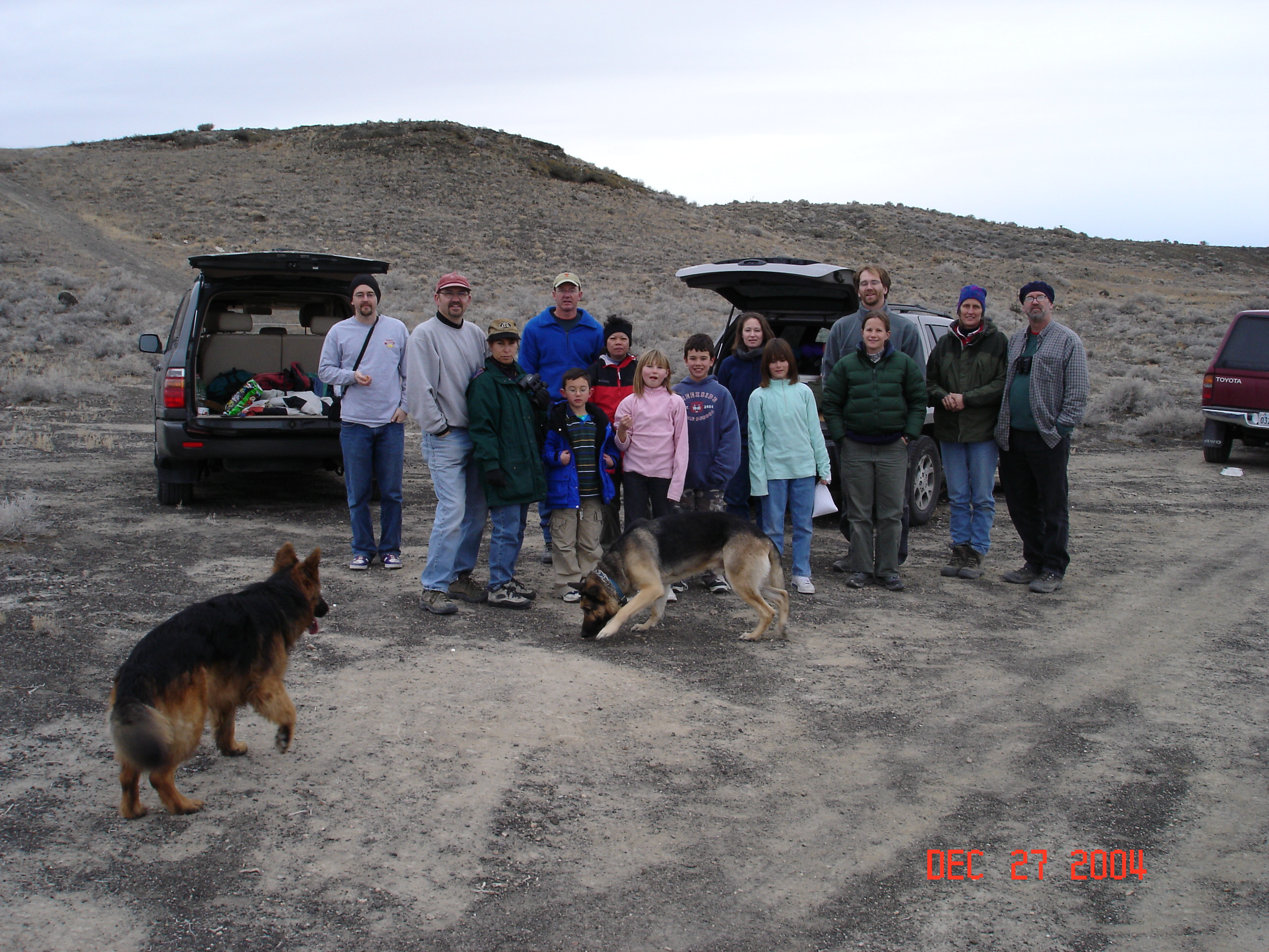 The requisit field trip - for sunstones and obsidian near Delta