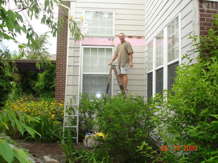 Fixing up the house!