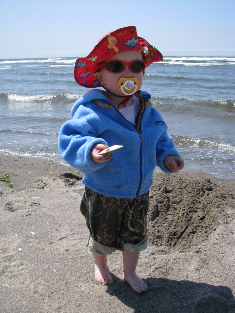 Steven at the beach