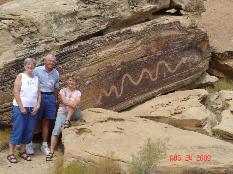 We stopped at &quot;The Big Snake&quot; on our way from Ferron to Gobblin Valley