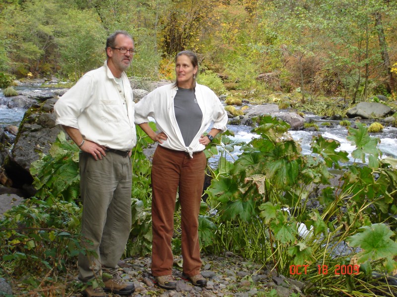 Chris and Ada - Great hosts on the McCloud!