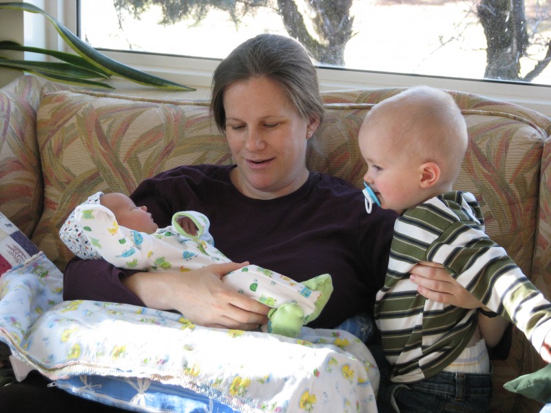 Mom introducing Amanda to Steven