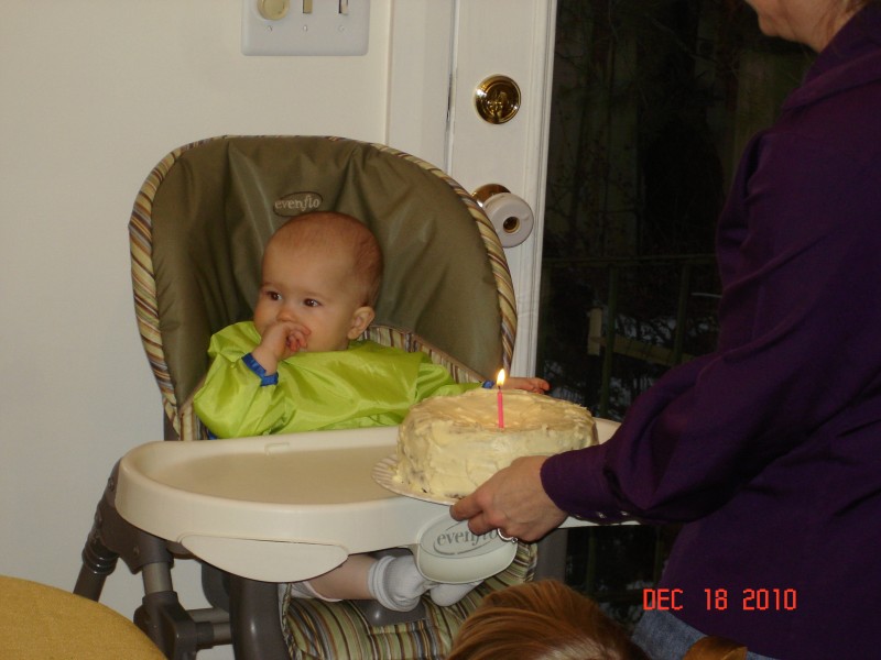 She had her own special birthday cake.