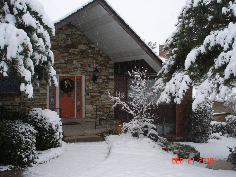 Now it is White Christmas at G &amp; G's house.  Probably will be in St. Louis tomorrow!