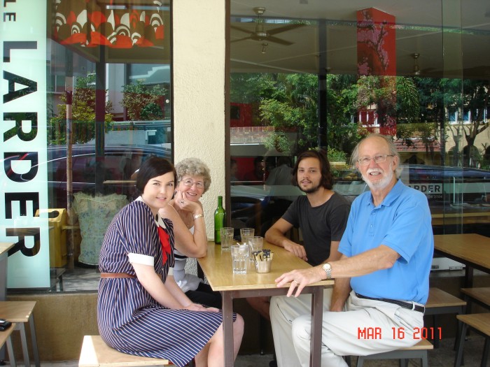 We had breakfast with Sarah and her friend Mike.  She is now on a Tokyo-London-Germany-London-US? trip.