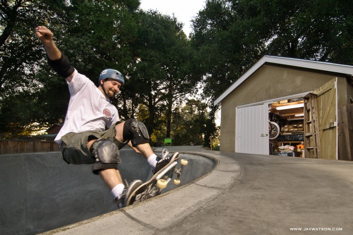 Frontside grind