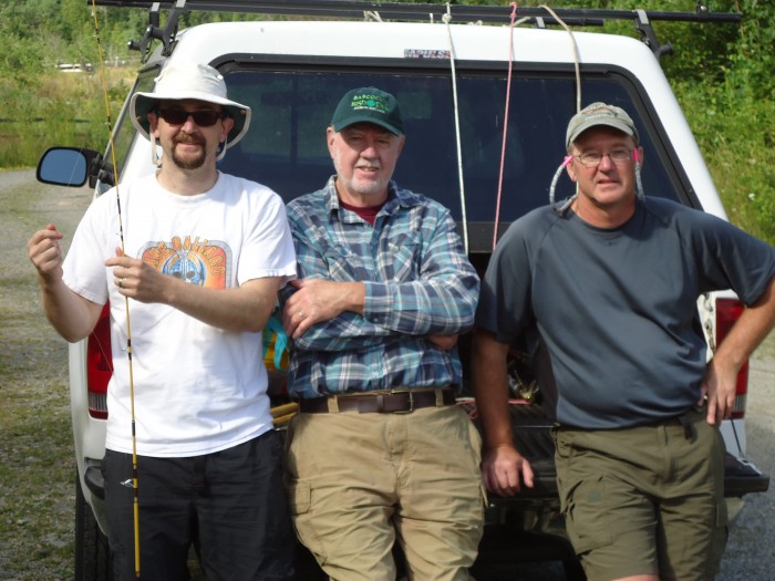 Mike, U Dave, and Jon, looking fresh