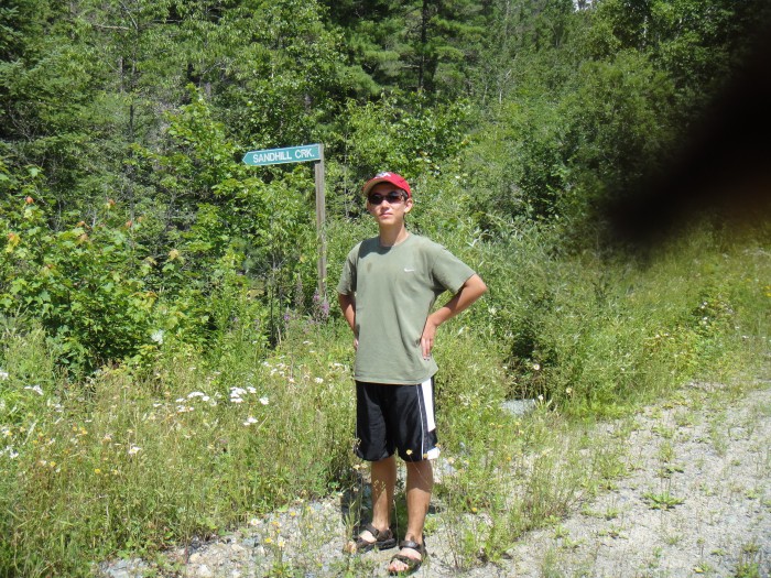 The only intrusion in the wilds. A road and a single car passing by. In 5 days we only saw one other person discounting the few other fishermen we saw.