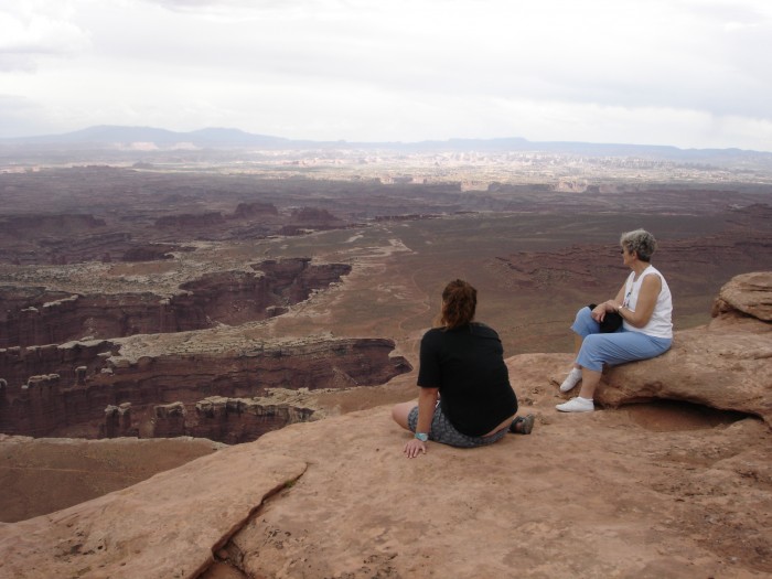 Last stop, the Colorado River overlook in Canyonlands North.