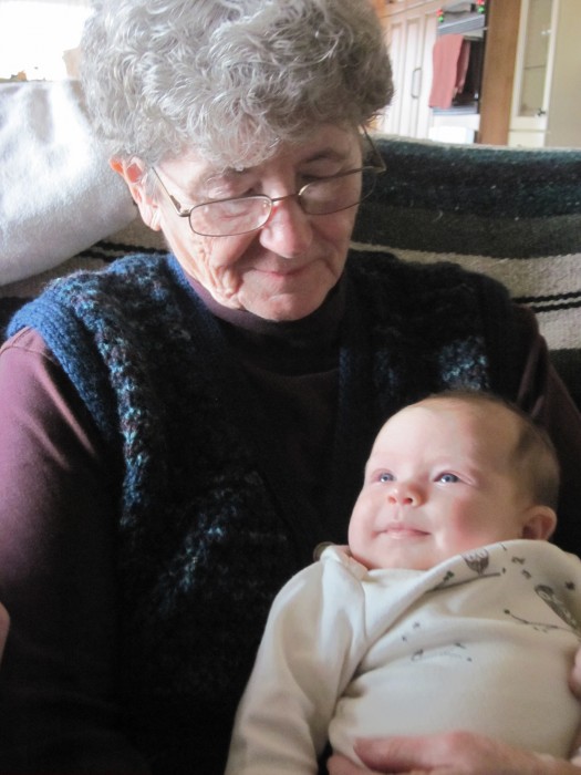 Gramma and Mathilda.