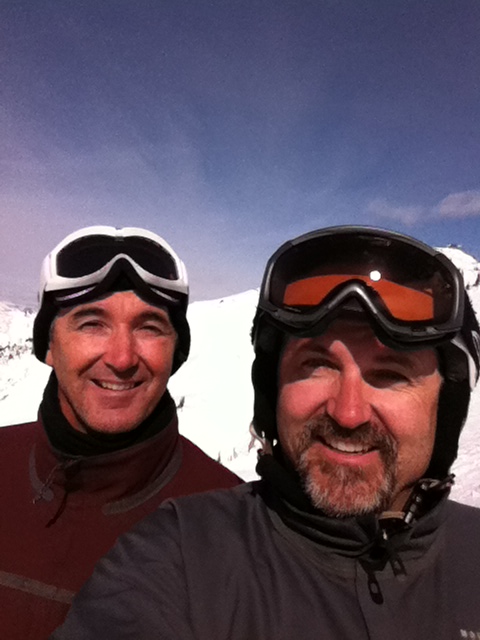 Russ and David at Snowbird