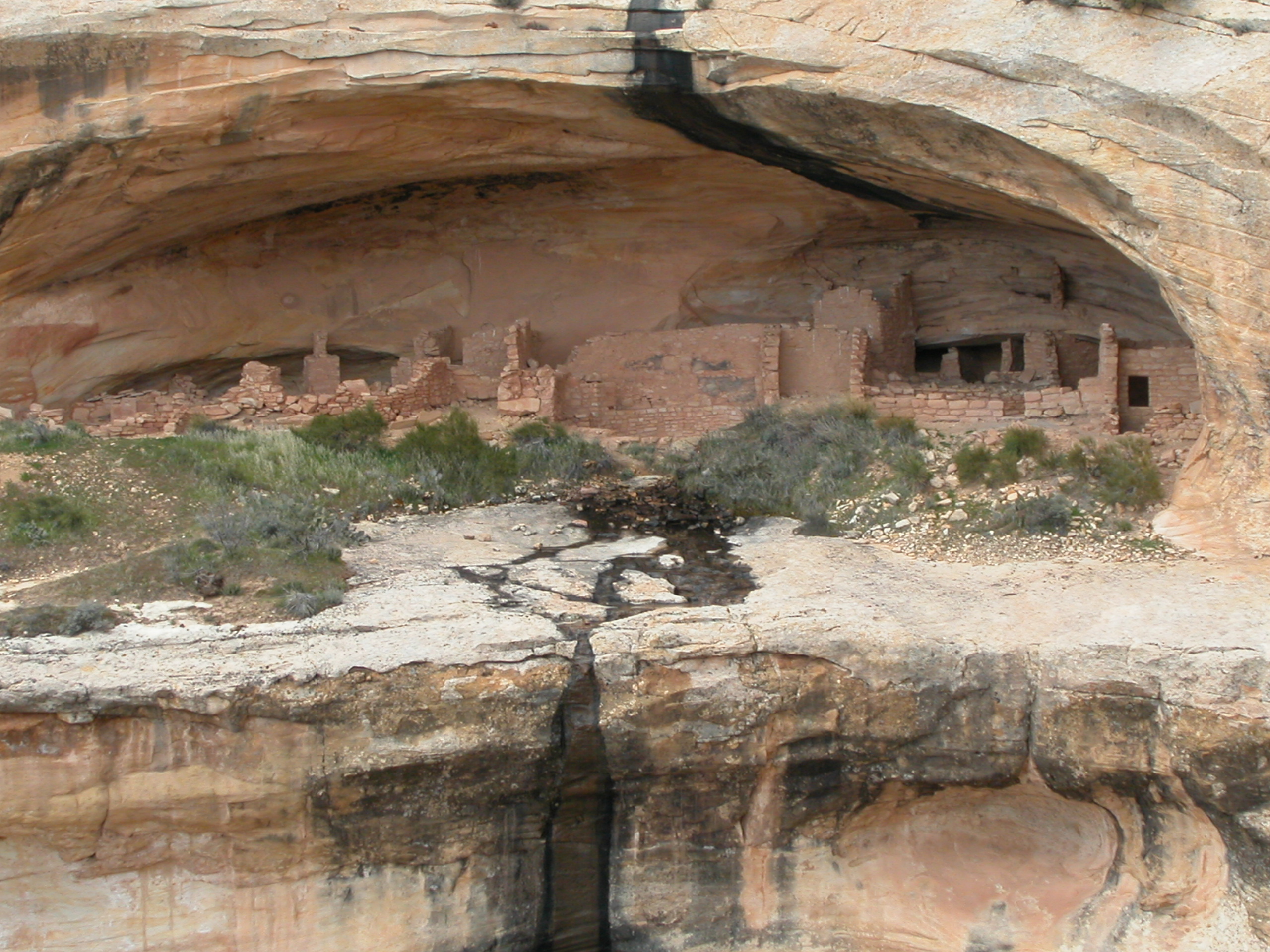 One of many small puebloan structures inthe area