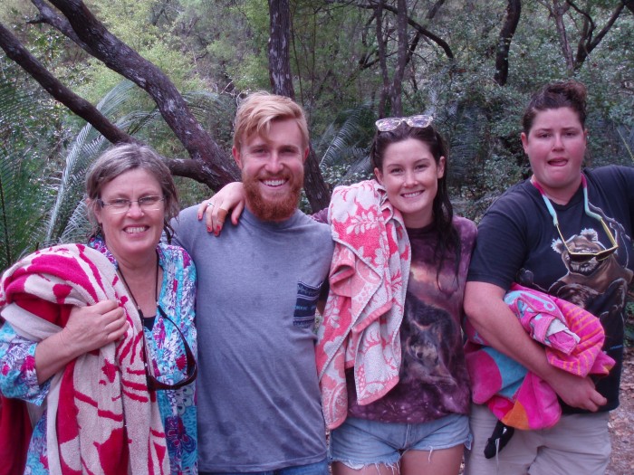 Happy campers at Poonah lake.