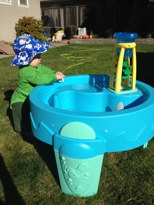 and water play structure