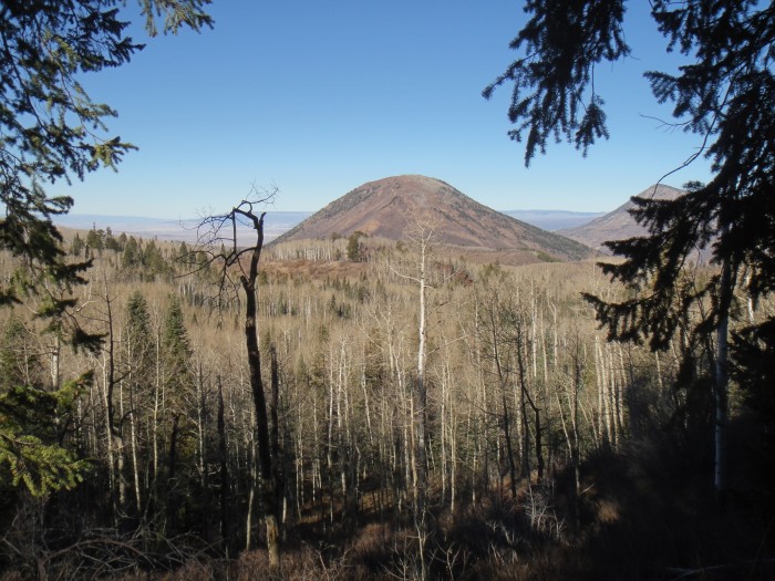 Looking north from Mt Landsbourne