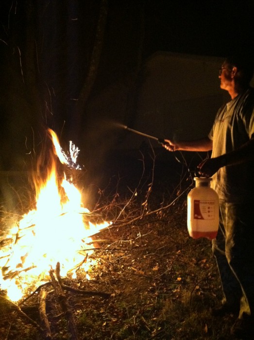 just getting the fire started....