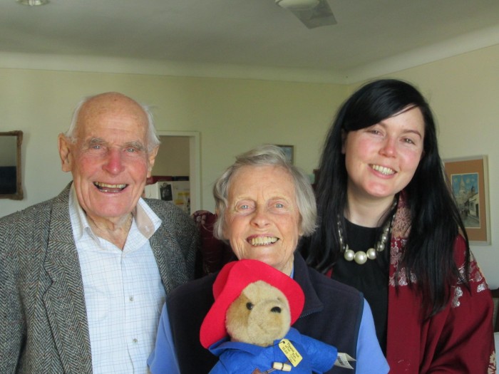 Grandma and Grandad and Paddington Bear