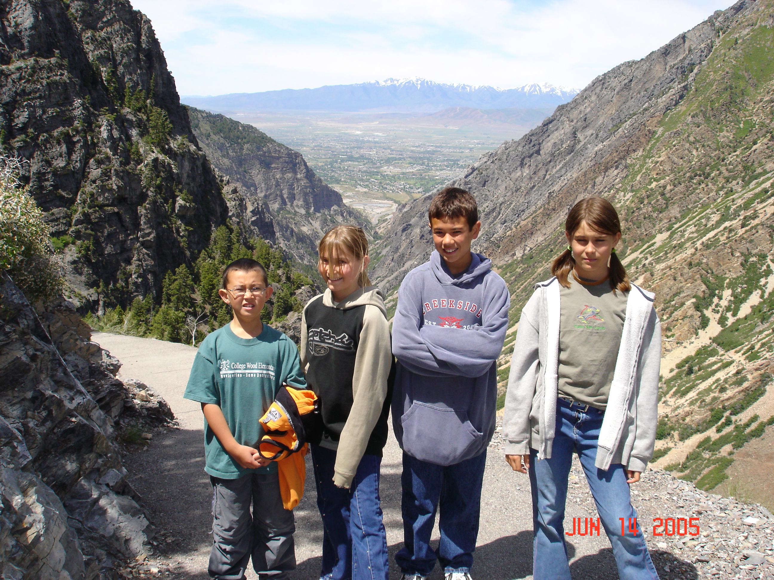 Before camping we went to Timpanogus Cave - Mom says that that's the last time she will have to make that hour and a half climb!