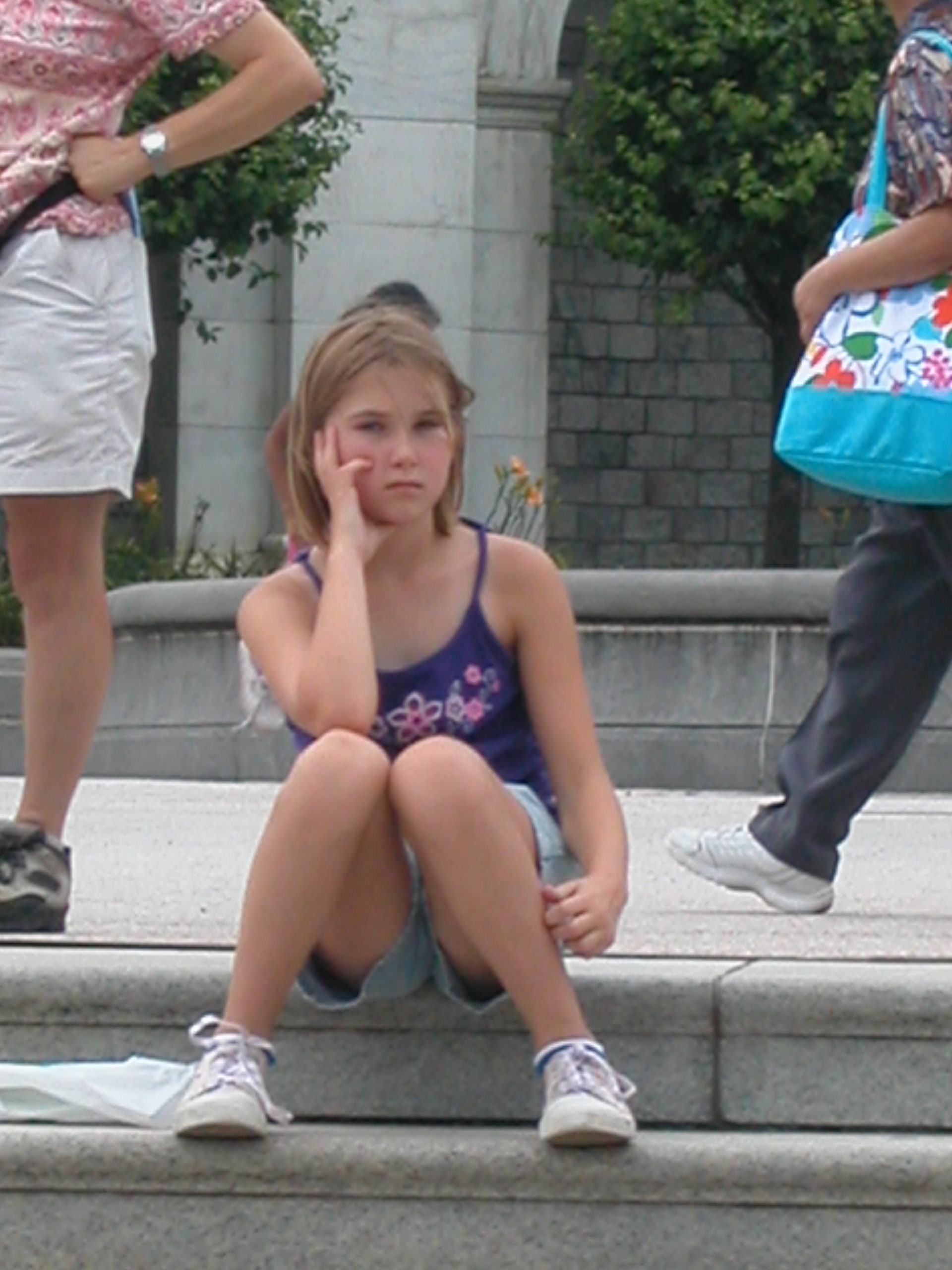 Deirdre on the Capitol Steps