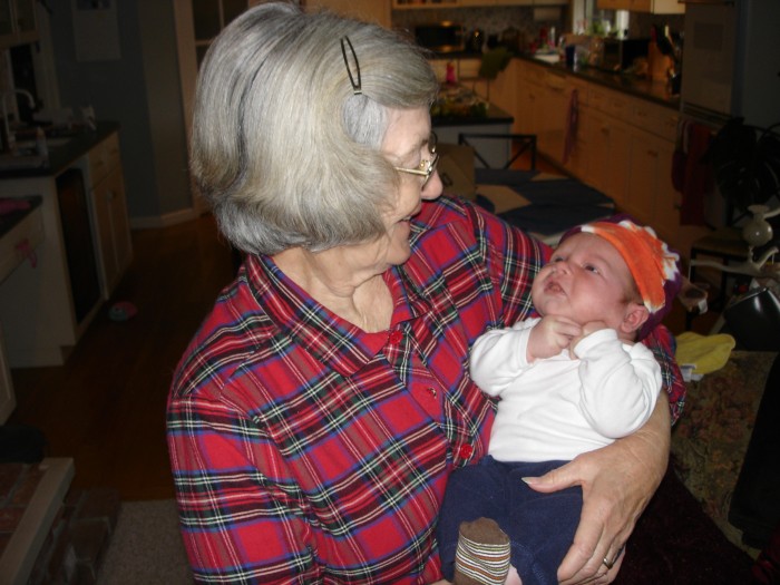 Winston and &quot;Gramma Judy.&quot;