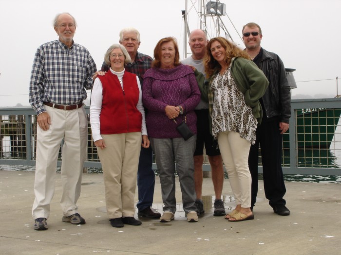 The lunch Bunch - with Kay, Ken, Paul, Theresa, and Patrick