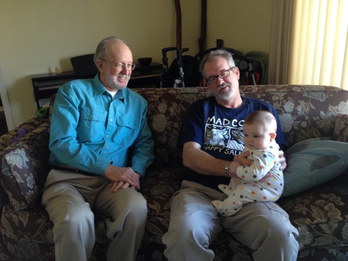 Grampa, Uncle Chris, and Winston