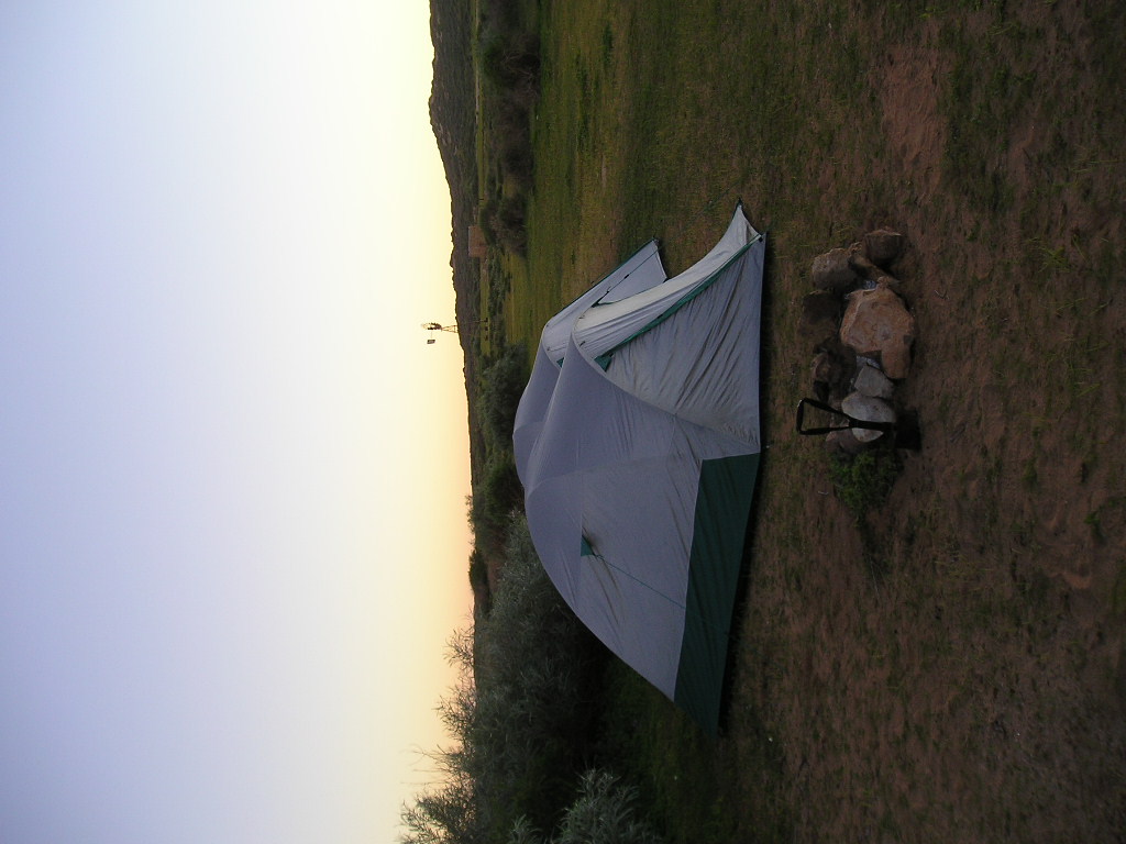 The next day we got to a place called Quobba station.  It is a sheep station but now has a lot of people passing thru so subsists a lot on camping fees.  There is good surfing and fishing from the coast there.  The station itself is  the campground and al