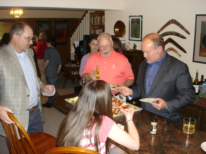 Ed G. brought a fabulous antipasto for the Friday night &quot;Do.&quot;