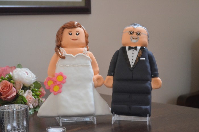 our lego people bride and groom