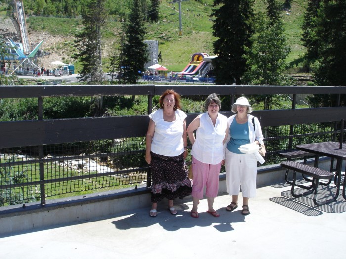 The ladies at Snowbird.