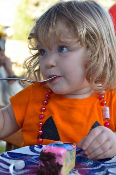 Mathilda liked the cake too