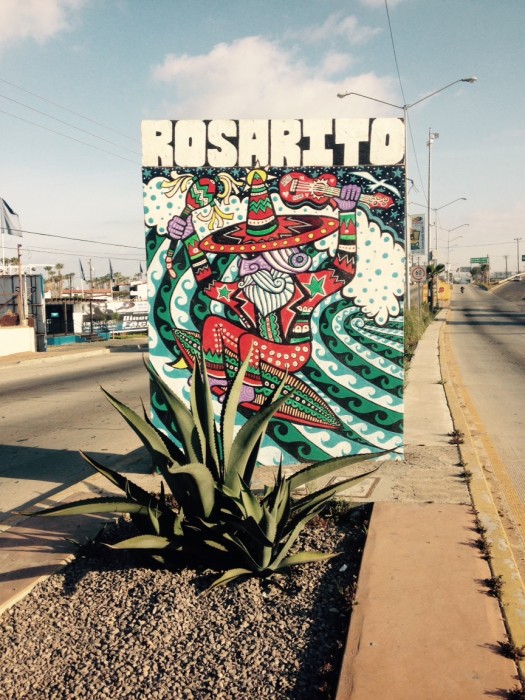 Mid highway mural from Rosarito -  so far the only other picture i have from the trip.  Bring it on guys!