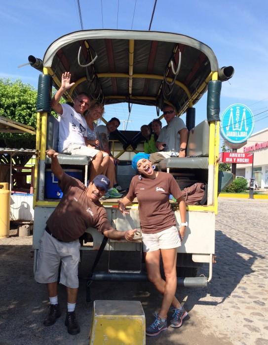 This was our Mercedes 4WD truck for the tour. A real kidney buster.