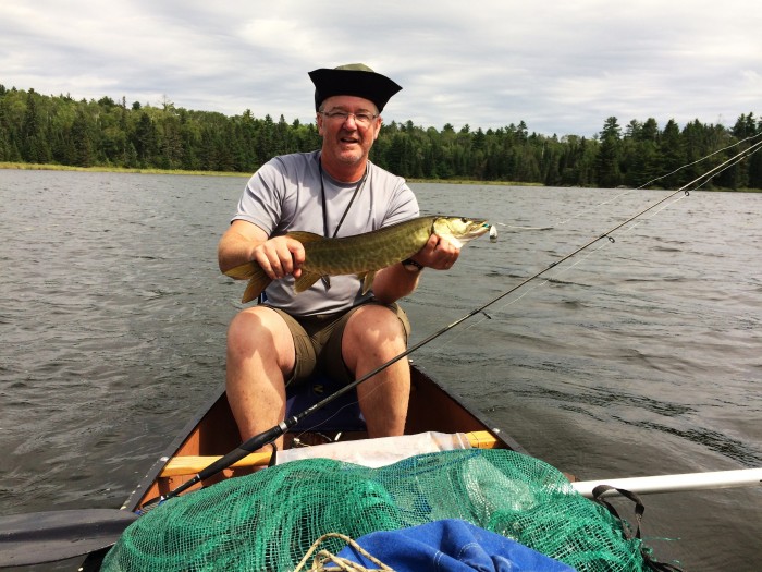 Musky shot. Marl Lake