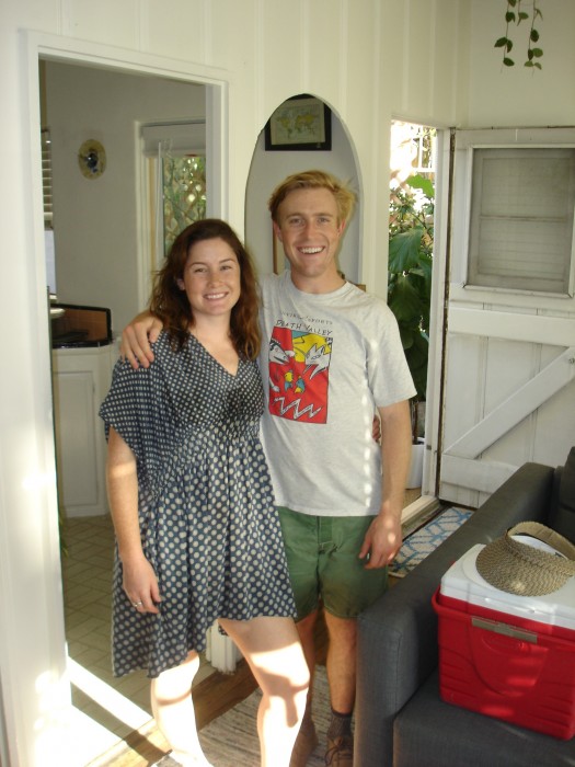 Ben and Katie &quot;at home.&quot;