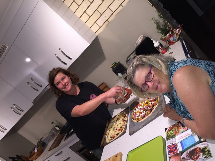 christmas eve pizzas