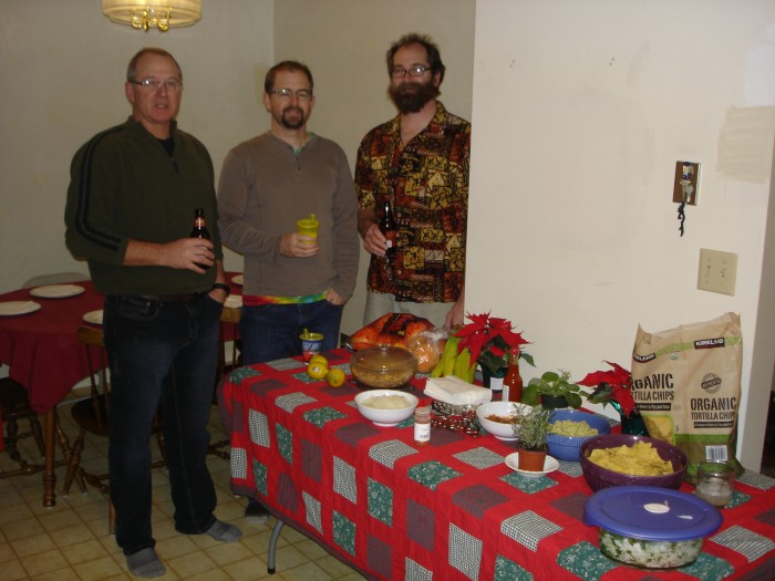 Jason and Ann cooked Mexican at their house.