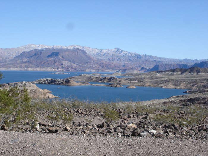 We drove out to Lake Mead.  The lake is down over 100 feet.  Perhaps the El Nino winter will help.