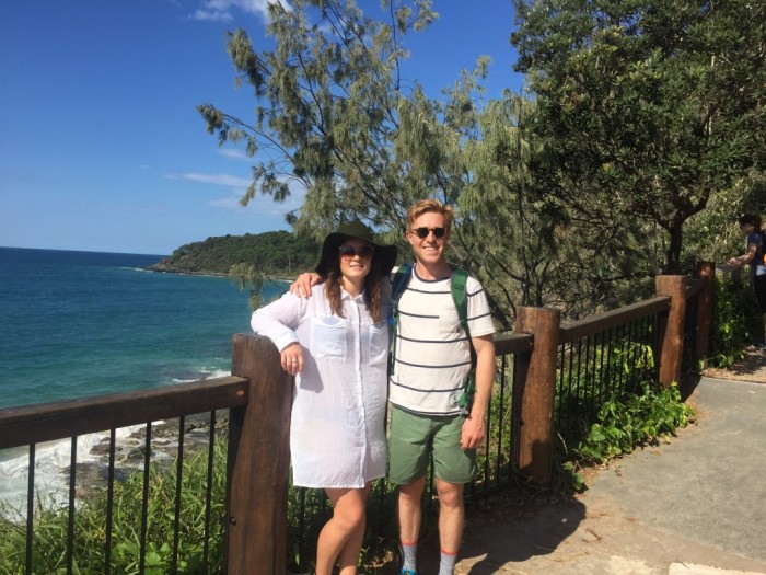 Katie and Ben at Noosa