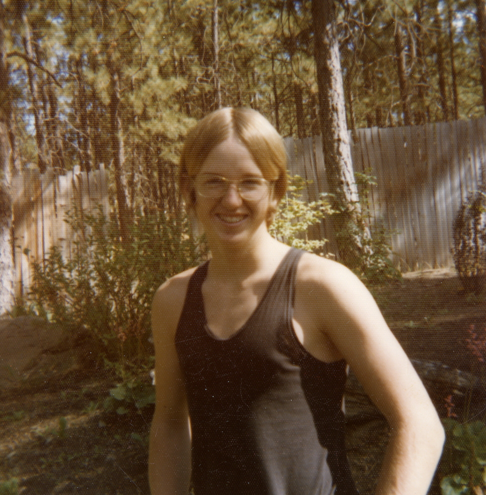 Spokane, 1976(?)  Clean cut, back when long hair was the style.  We had good times on Timberlane!